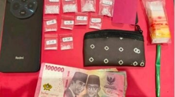 Barang Bukti (Barbuk) Tersangka SYR (63)