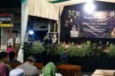 Ket foto. Kepala Desa Sitirejo Kecamatan Wagir, Buang Suharja,  saat memberikan sambutan di pengajian dalam rangka Bersih Desa Sitirejo 2026