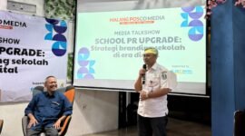 Kepala Bakorwil III Malang, Asep Kusdinar, S.Hut., M.H Saat Memberikan Sambutan Talkshow (Foto: Hms bgs Pendoposatu)