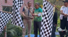 Kepala Bakorwil III Malang, Asep Kusdinar Saat Memulai Start JWM (Foto: bgs Pendoposatu)