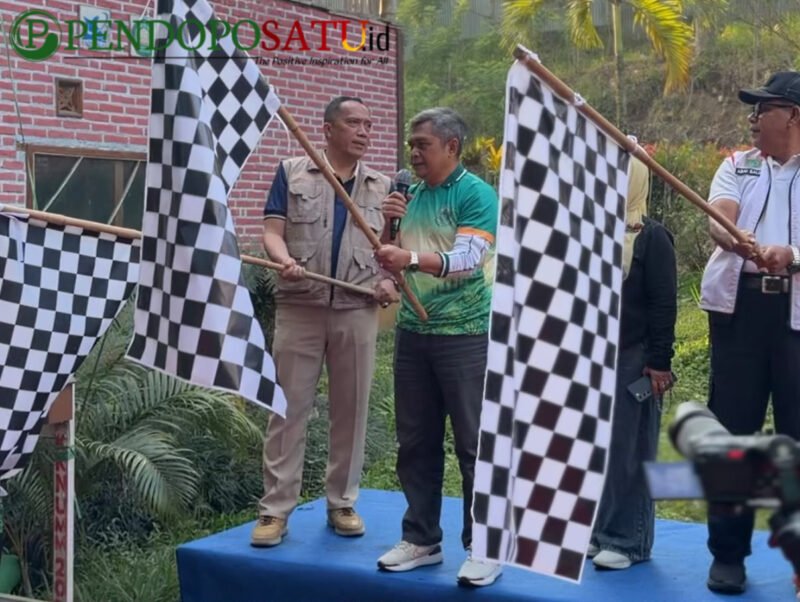 Kepala Bakorwil III Malang, Asep Kusdinar Saat Memulai Start JWM (Foto: bgs Pendoposatu)