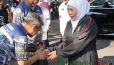 Kepala Bakorwil Malang Saat Menyambut Gubernur Jatim, Khofifah Indar Parawansa Pada Kejurnas Perserosi 2026 (Foto: bgs Pendoposatu)