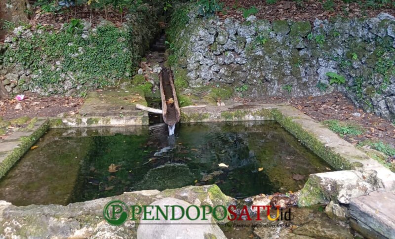 Sumber Mata Air Ate Gunung Omtel, Kecamatan Alor Barat Laut, Kabupaten Alor, (Foto: bgs Pendoposatu).