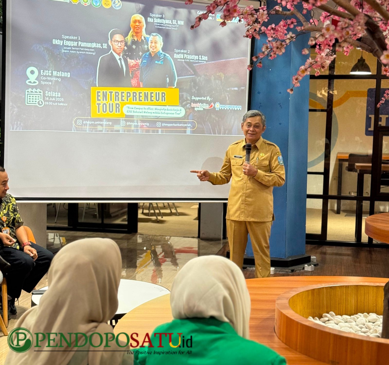 Siapkan Generasi Job Creator, Kepala Bakorwil Malang Perkuat Sinergi Kampus Dan Dunia Usaha