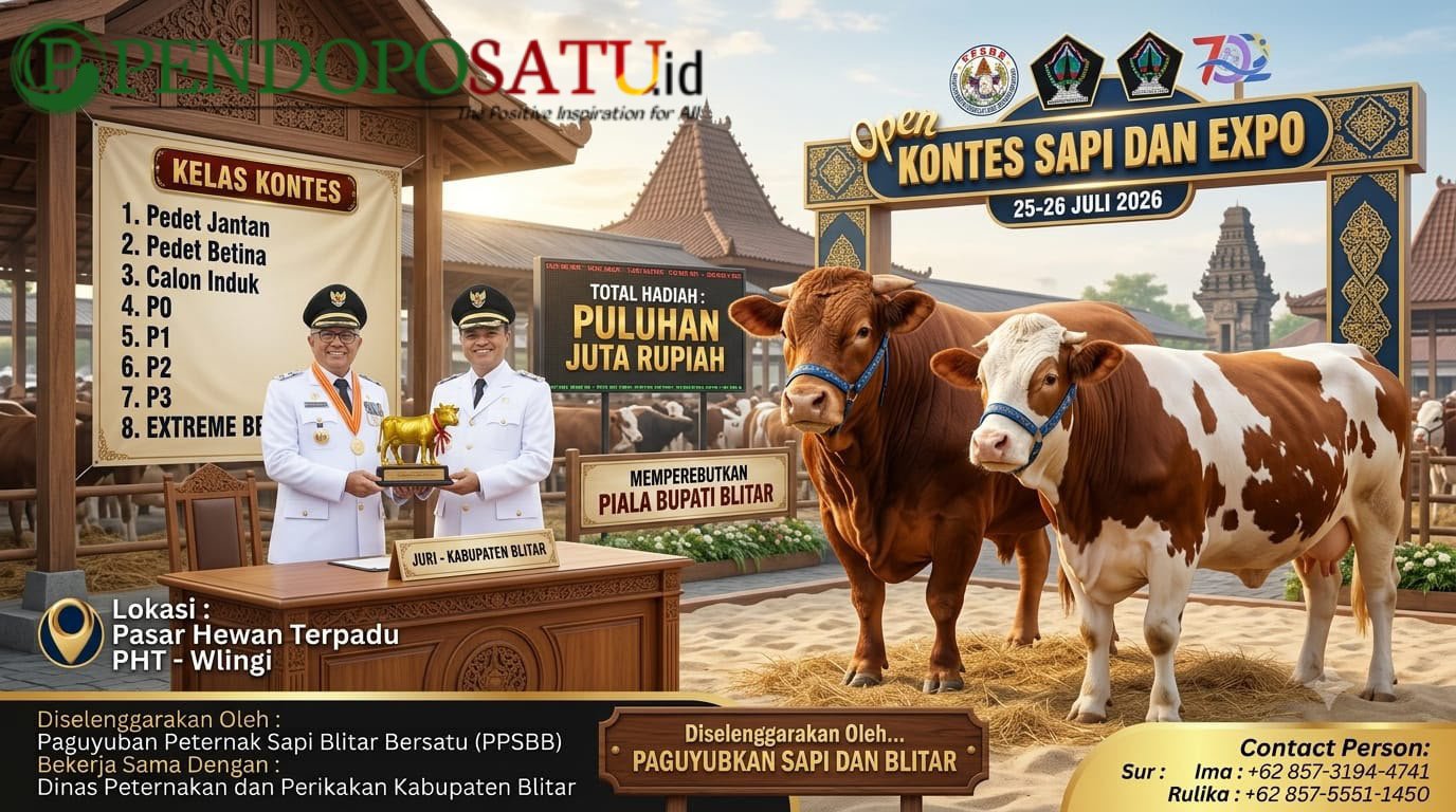 PPSBB Gelar Open Kontes Sapi Dan Expo Piala Bupati Blitar, Siapkan Hadiah Puluhan Juta PPSBB Gelar Open Kontes Sapi Dan Expo Piala Bupati Blitar, Siapkan Hadiah Puluhan Juta