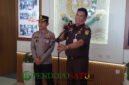 Kapolres Dan Kajari Saat Silaturahim Di Kantor Kejaksaan Negeri Pasuruan (Foto: Abdullah Pendoposatu)