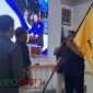 Dani Agung Prasetiyo Saat Terima Pataka Karang Taruna Kota Malang (Foto: Agus Pendoposatu)