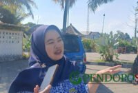 Kepala Bidang Pengelolaan Pasar dan Pedagang Kali Lima Dinas Perindustrian, Perdagangan dan Pasar Kabupaten Malang, Laili Aliyah (Foto: Seno Pendoposatu)