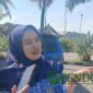 Kepala Bidang Pengelolaan Pasar dan Pedagang Kali Lima Dinas Perindustrian, Perdagangan dan Pasar Kabupaten Malang, Laili Aliyah (Foto: Seno Pendoposatu)