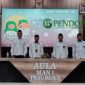 Kepala Sekolah MAN 1 Pasuruan Saat Mengikuti PKKM Di Aula Sekolah (Foto: Abdullah Pendoposatu)