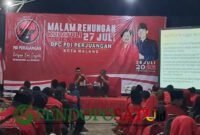 Peringatan peristiwa Kudatuli di Kantor DPC PDI Perjuangan Kota Malang (Foto: Setyo pendoposatu.id)