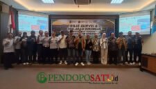 Rilis hasil survei Trans Jatim Koridor 2 Malang di UMM oleh Dewan Kampung Nuswantara (DKN) bersama Organisasi Kemasyarakatan (Ormas), Prof. Dr. Wahyudi, M.Si Kaprodi S3 Pascasarjana UMM (Foto: Agus.S. pendoposatu.id)