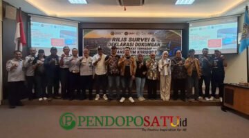 Rilis hasil survei Trans Jatim Koridor 2 Malang di UMM oleh Dewan Kampung Nuswantara (DKN) bersama Organisasi Kemasyarakatan (Ormas), Prof. Dr. Wahyudi, M.Si Kaprodi S3 Pascasarjana UMM (Foto: Agus.S. pendoposatu.id)