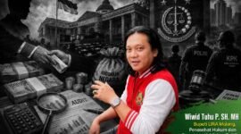 Penulis opini Wiwid Tuhu P. SH. MH, Bupati Lira Kabupaten Malang, penasehat hukum dan pengamat kebijakan publik (Foto: Seno pendoposatu.id)