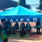 Para peserta Kejurkab paskibra dan Kormi saat Dilokasi Kejurkab (Foto: Abdullah pendoposatu.id)