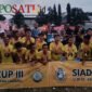 Pemberian Tropi Siadi CUP kepada juara 1 (Foto: Seno pendoposatu.id)