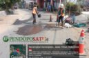 Tim Salob UPT PJJ Kauman saat mengerjakan ruas jalan Bungur - Kedoyo Kabupaten Tulungagung (Foto: S Suharnanik pendoposatu.id)