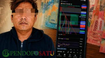 Terduga TSK laporan begal fiktif dana perusahaan yang masuk investasi kripto (Foto: Boby Try pendoposatu.id)