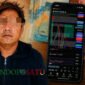 Terduga TSK laporan begal fiktif dana perusahaan yang masuk investasi kripto (Foto: Boby Try pendoposatu.id)