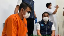 Tim Brantas BNNK Banyuwangi menangkap terduga AP sebagai bandar utama narkotika lintas daerah (Foto: Boby pendoposatu.id)