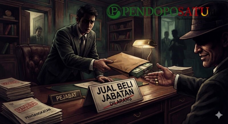 Ilustrasi Jual Beli Jabatan di Pemkab Malang (Foto: bgs pendoposatu.id)