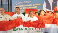 Kepala Bakorwil Malang, Asep Kusdinar saat kordinasi lintas sektor diprogram pembebasan denda dan pokok tunggakan Kendaraan bermotor (Foto: bgs pendoposatu.id)