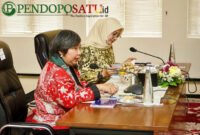 Ketua Komnas HAM RI, Anis Hidayah didampingi Bupati Banyuwangi, Ipuk Fiestiandani dalam acara sosialisasi program Penilaian HAM (Foto: Boby pendoposatu.id)