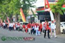 Pegawai Lapas IIA Banyuwangi beserta keluarga Funwalk (Foto: Boby pendoposatu.id)