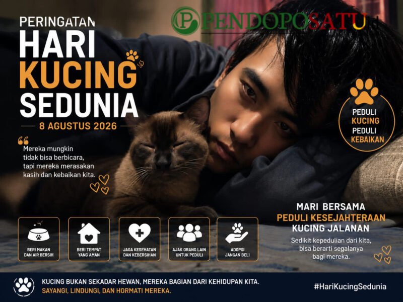Ilustrasi Hari Kucing Sedunia (Foto: Boby pendoposatu.id)