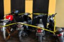 BB unit sepeda motor yang di amankan di Mako Polresta Banyuwangi (Foto: Boby pendoposatu.id)