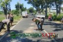 Unit Gakkum Satlantas Polresta Banyuwangi saat oleh TKP laka lantas (Foto: Boby pendoposatu.id)