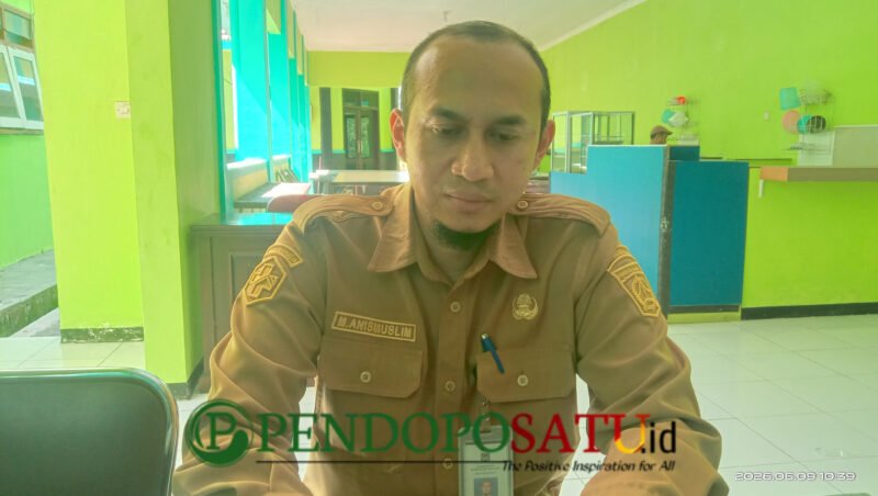 Pejabat Penandatangan Kontrak (PPKom) Dinas Kesehatan Kabupaten Malang, Dr. Muhamad Anis Muslim, S.Si., M.Kes (Foto: bgs pendoposatu.id)