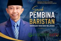 Dr. Ir. H. Guntur Priambodo, M.M pembina BARISTAN Banyuwangi Barisan Tani dan Nelayan) yang juga Tenaga Ahli Menteri Koordinator Bidang Pangan Republik Indonesia (Foto: Boby pendoposatu.id)
