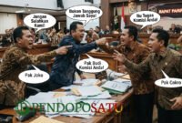 Ilustrasi Anggota DPRD Kabupaten Malang saling tuding (Foto: bgs pendoposatu.id)