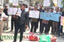 Sejumlah KTH bersama FPPM dan LMDH mengadakan audensi di kantor perum Perhutani Blitar mendesak adanya kepastian hukum terkait Perjanjian Kerja Sama (Foto: Nadia pendoposatu.id)