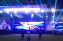 Panggung Festival Mbois 11 di Kota Malang tampak kosong menyusul aksi boikot yang dilakukan deretan musisi legendaris (Foto: Agus S pendoposatu.id)