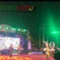 Pertunjukan tarian dari berbagai daerah pada acara Ben Carnival 2026 Kota Blitar (Foto: Nadia pendoposatu.id)