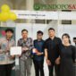 Founder Kavacha Attorneys at Law, Shendy Prasetyo, S.H., M.H., CPM., CIRP., CIRM., bersama rekan dalam acara kegiatan Brawijaya Jurist Career Expo 2026 di Widyaloka Building, UNIBRAW Malang (Foto: bgs pendoposatu.id)
