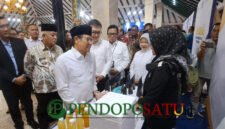 Menteri Koordinator Bidang Pemberdayaan Masyarakat, Abdul Muhaimin Iskandar saat meresmikan soft launching MMC di Pendopo Agung Kabupaten Malang (Foto: Agus S pendoposatu.id)