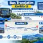 Ilustrasi rute koridor II bus trans Jatim (Foto: Seno pendoposatu.id)