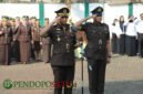 Kepala Kejaksaan Negeri Kepanjen Malang, Dr. Fahmi, S.H.,M.H, saat memimpin kegiatan upacara ziarah dan tabur bunga di TMP Prayuda Nirwana Kepanjen (Foto: bgs pendoposatu.id)