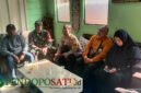 Kepala Bidang Penempatan Tenaga Kerja Disnakertrans Kabupaten Malang, Tri Darmawan S., turut mendampingi Bhabinkamtibmas Polsek Pakis, Aipda Eka Nararia, Babinsa Koramil, Serka Harsono, Kamituwo Dusun Wendit Desa Mangliawan, Huda dan Pemilik PT. BGS, Ridayanti (Foto: bgs pendoposatu.id)
