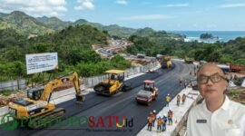 Ilustrasi Pembangunan ruas jalan malang selatan (Foto: bgs pendoposatu.id)