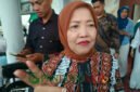Wakil Bupati Malang, Hj.Lathifah Shohib saat kegiatan Maulid Nabi di Kecamatan Bululawang (Foto: Seno pendoposatu.id)