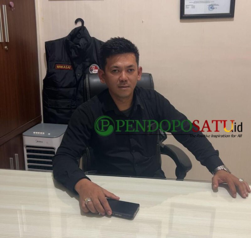 Kuasa hukum 63 pedagang, Fredy Jonathan dari Damai Nusantara Law Firm (Foto: bgs pendoposatu.id)