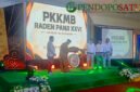 Bupati Malang, H.M Sanusi memukul gong tanda dimulainya PKKMB Universitas Kepanjen (Foto: Seno pendoposatu.id)