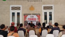 Kasi Humas Polres Pasuruan, Iptu Joko Suseno Ajak Media PIRAMIDA (Foto: Abdullah pendoposatu.id)