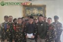 Ketua PC GP Ansor Kabupaten Malang, H. Fatkhurrrozi bersama jajaran pengurus (Foto: bgs Pendoposatu.id)