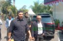 Abdul Qadir didampingi Lawyernya, Agustian Siagian, S.H saat mendatangi Polres Malang (Foto: bgs pendoposatu.id)