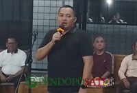 Bupati Pasuruan, Rusdi Sutejo saat membuka Acara Turnamen Bola Volly Bupati Cup (Foto: Abdullah pendoposatu.id)